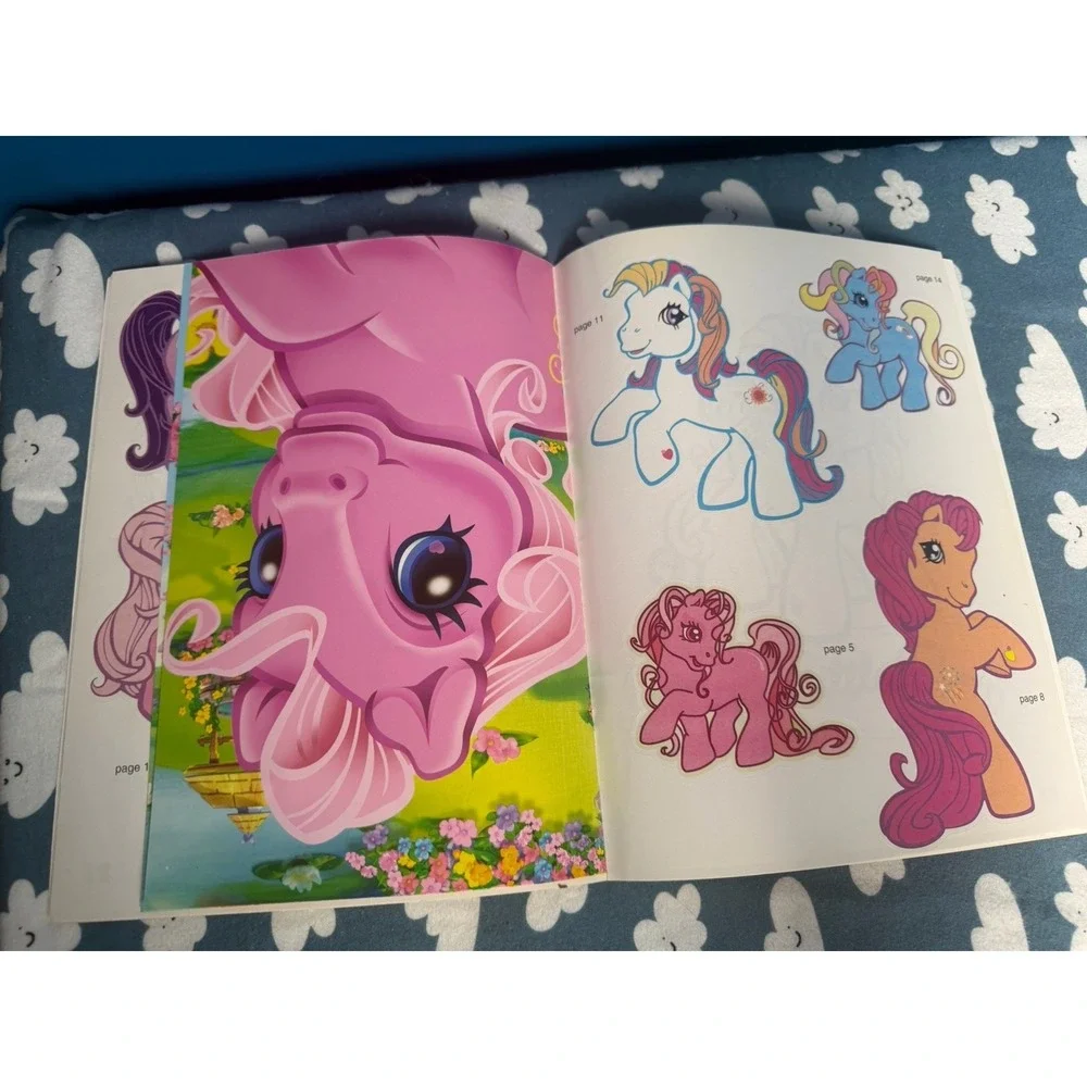 2004 My Little Pony Sticker Book w Pull Out Poster UNUSED All Stickers G3 Hasbro